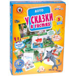 Игра настольная Лото, Русский стиль "У сказки в гостях", картонная коробка