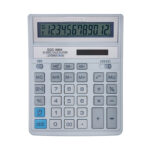 Калькулятор настольный Citizen SDC-888XWH, 12 разр., двойное питание, 158*203*31мм, белый — изображение 3
