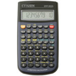 Калькулятор научный SRP-265N 8+2 разрядов, 129 функций, пит. от батарейки, 148*75*12мм, черный