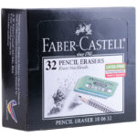 Ластик Faber-Castell "Latex Free 7006", скошенный, натуральный каучук, 45*19*12мм — изображение 3
