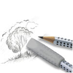 Карандаш ч/г Faber-Castell "Grip 2001" B, трехгран., заточен. — изображение 5