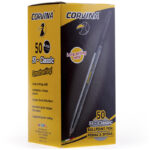 Ручка шариковая Corvina "51 Classic" черная, 1,0мм, прозрачный корпус — изображение 4