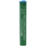 Грифели для механических карандашей Faber-Castell "Polymer", 12шт., 0,7мм, HB