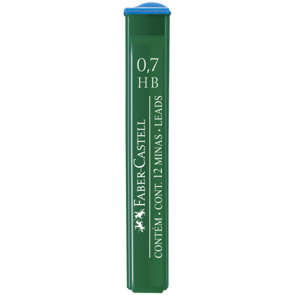 Грифели для механических карандашей Faber-Castell "Polymer", 12шт., 0,7мм, HB