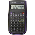 Калькулятор научный Citizen SR-135NPU, 10 разр., 128 функц., пит. от батарейки, 141*78*12мм, фиолет.