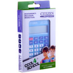 Калькулятор карманный Citizen LC-110NBL, 8 разр., питание от батарейки, 58*87*12мм, голубой — изображение 3