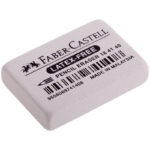 Ластик Faber-Castell "Latex-Free 7041", прямоугольный, натуральный каучук, 36*26*8мм