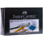Ластик-клячка Faber-Castell, формопласт, 40*35*10мм, ассорти — изображение 4