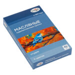 Новогоднее оконное украшение "Дед мороз и снеговик", ПВХ, 29,8*42см
