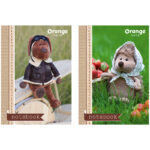 Бизнес-блокнот А6 64л. ЛАЙТ "Orange Toys", матовая ламинация, выборочный уф-лак