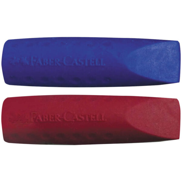 Набор ластиков-колпачков Faber-Castell "Grip 2001" 2шт., винил