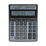 Калькулятор настольный Citizen SDC-760N, 16 разр., двойное питание, 158*204*31мм, черный — изображение 3