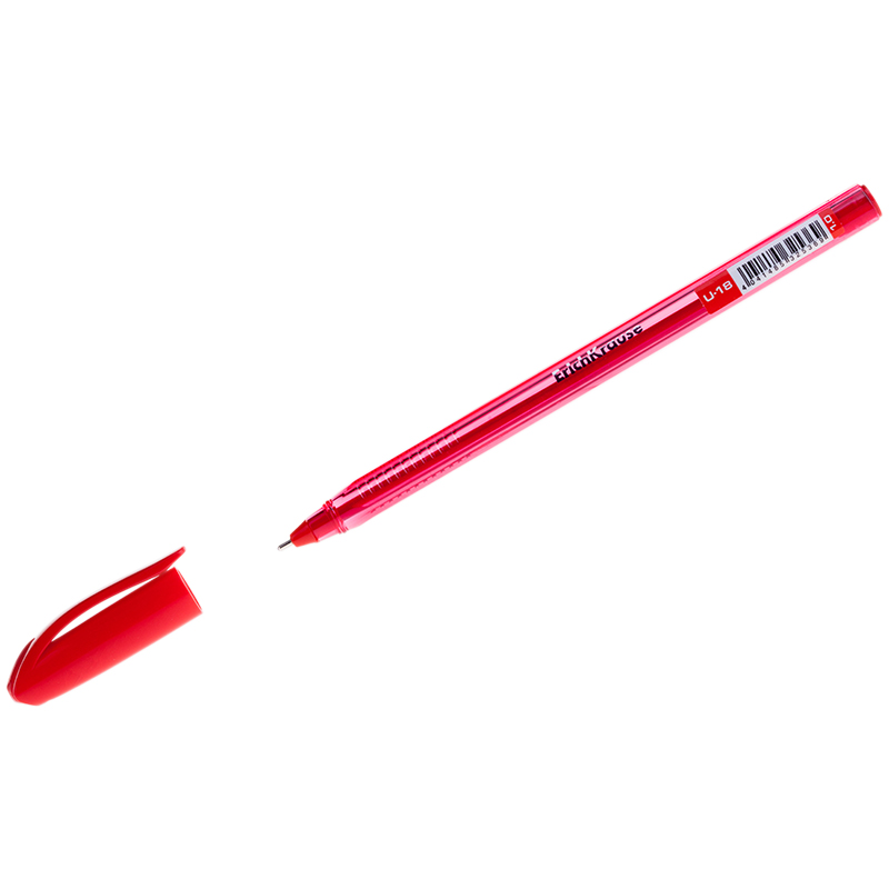 d7c29115ecd9a7723d371b8cb0701417 Ручка шариковая Erich Krause "Ultra Glide Technology U-18" красная, 1,0мм, трехгран. — изображение 1