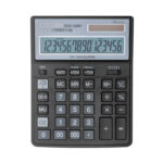 Калькулятор настольный Citizen SDC-435N, 16 разр., двойное питание, 158*204*31мм, черный — изображение 3