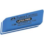 Ластик Faber-Castell "Latex Free 7016", скошенный, натуральный каучук, 40*14*8мм