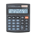 Калькулятор настольный Citizen SDC-805BN, 8 разрядов, двойное питание, 102*124*25мм, черный — изображение 3
