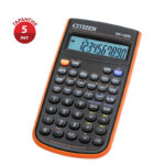Калькулятор научный Citizen SR-135NOR, 10 разр., 128 функц., пит. от батарейки, 78*153*12мм, оранж.