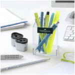 Карандаш ч/г Faber-Castell "Grip 2001" 2B, трехгранный, заточен. — изображение 3