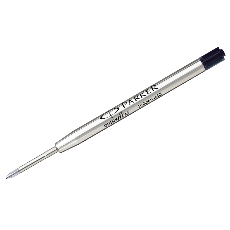 3079a5e9a675c89c793c6223036e2ae1 Стержень шариковый объемный Parker "Fine Black" черный, 98мм, 0,8мм, метал.корпус — изображение 1
