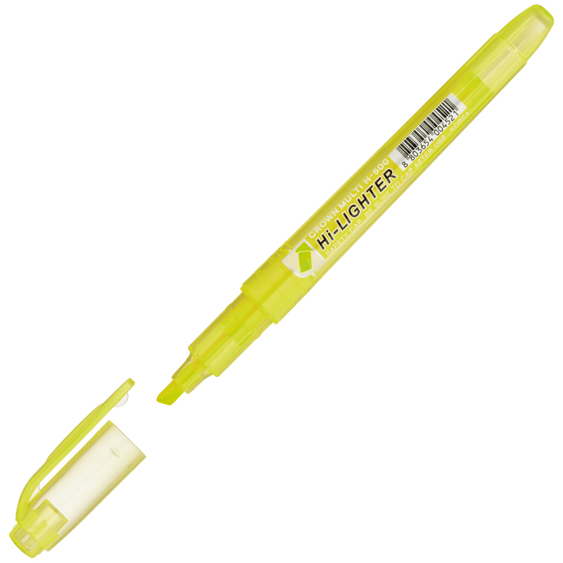 Текстовыделитель Crown "Multi Hi-Lighter" фиолетовый, 1-4мм