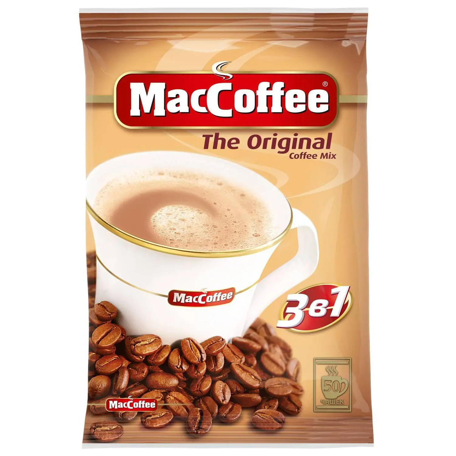Кофе MacCoffee 3 в 1 50пак.по 20г.