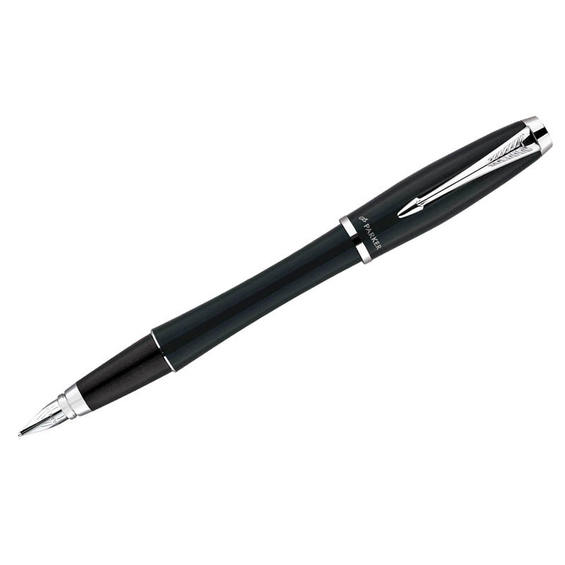 Ручка перьевая Parker "Urban Fashion Black CT" 0,8мм, подар. уп.