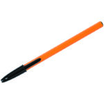 Ручка шариковая Bic "Orange" черная, 0,8мм — изображение 3