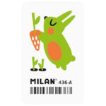 Ластик Milan "436-А", прямоугольный, синтетический каучук, 39*23*9мм — изображение 4