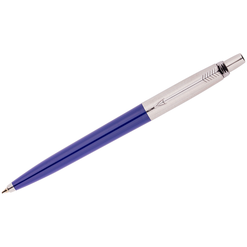 63357fde4cc0200ed494652319543ab1 Ручка шариковая Parker "Jotter Blue CT" синяя, 1,0мм, кнопочн., подар. уп. — изображение 1