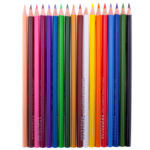 Карандаши цветные Koh-I-Noor "TrioColor", 18цв., трехгран., заточен., европодвес — изображение 3