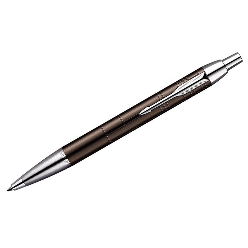 6aee62947b83d04e945af8f92aabc2b2 Ручка шариковая Parker "IM Premium Metallic Brown CT" синяя, 1,0мм, кнопочный механизм, подар.уп. — изображение 1