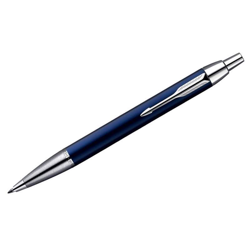 Ручка шариковая Parker "IM Blue Lacquer CT" синяя, 1,0мм, кнопочн., подар. уп.