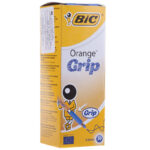 Ручка шариковая Bic "Orange Grip" синяя, 0,7мм, грип — изображение 4