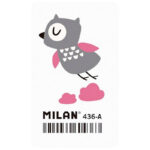 Ластик Milan "436-А", прямоугольный, синтетический каучук, 39*23*9мм — изображение 7