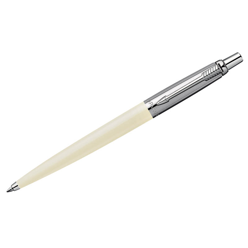 9cd01d45807336ebd86b22893bdec07b Ручка шариковая Parker "Jotter Whiteness" синяя, 1,0мм, кнопочн., подар. уп. — изображение 1