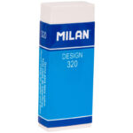 Набор ластиков Milan "Design 320", 2шт.,прямоугольный,пластик,картон. держатель,61*23*12мм,блистер — изображение 3
