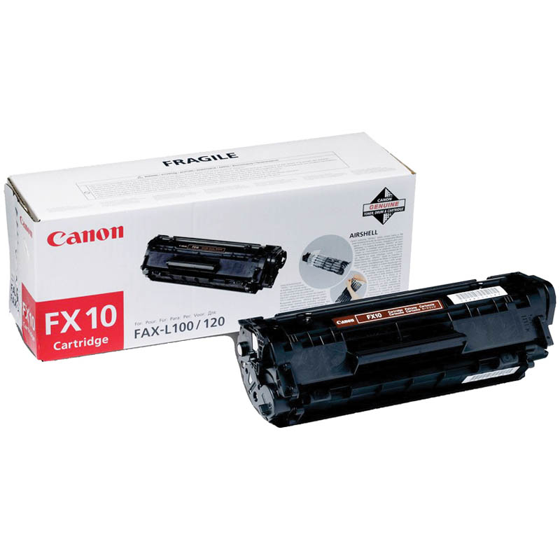 a1a6d09fc601233d1dd7ba68fd777b52 Картридж ориг. Canon FX-10 черный для Canon L100/L120/MF4010/4018 (2000стр) — изображение 1