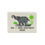 Ластик Koh-I-Noor "Elephant" 300/80, прямоугольный, натуральный каучук, 26*18,5*8мм, цветной — изображение 3