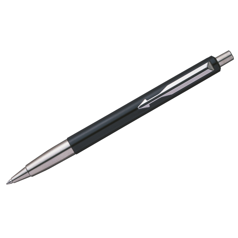 Ручка шариковая "Vector Black CT" синяя, 1,0мм, кнопочный механизм, подар. уп.