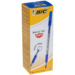 Ручка шариковая Bic "Round Stic Exact" синяя, 0,7мм, грип — изображение 4