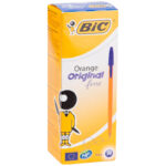 Ручка шариковая Bic "Orange" синяя, 0,8мм — изображение 4