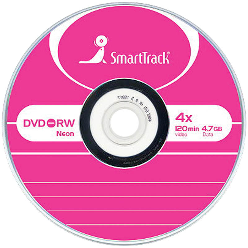 Диск DVD-RW 4.7Gb Smart Track 4x Slim
