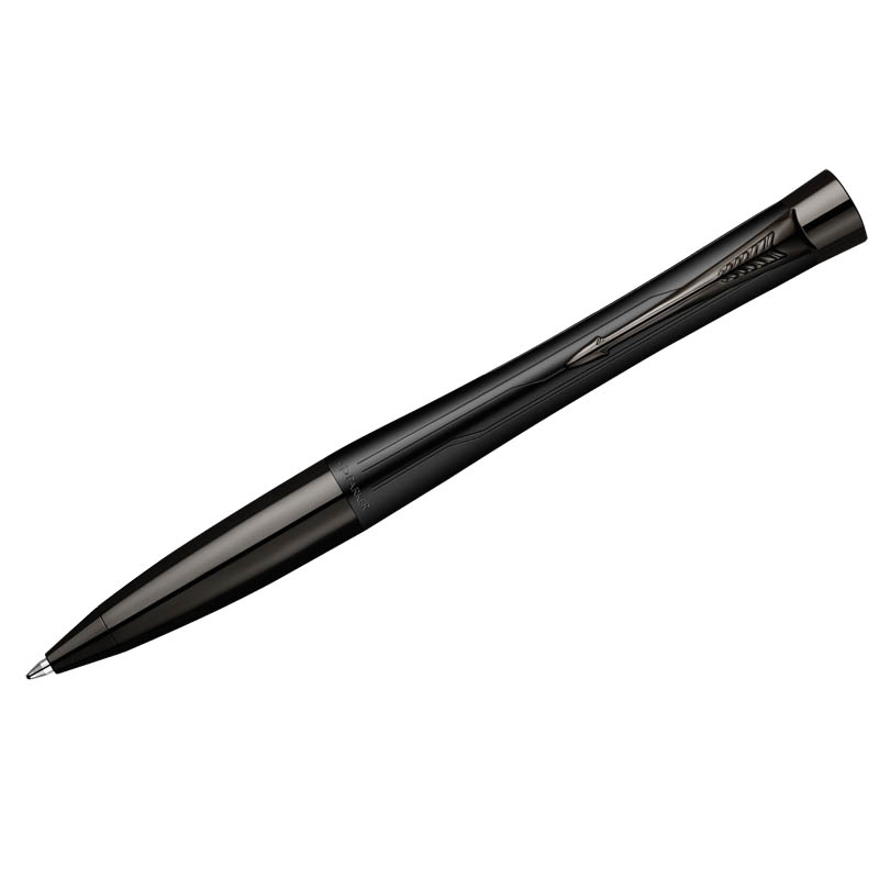 de9f81b906ecb36275f5c68016a7531b Ручка шариковая Parker "Urban Premium Matte Black" синяя, 1,0мм, поворот., подар. уп. — изображение 1