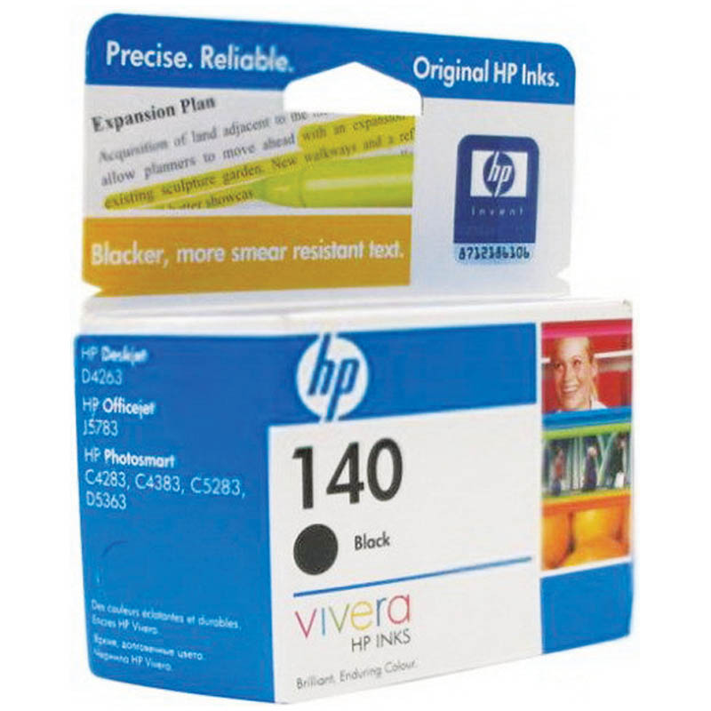 Картридж ориг. HP CB335HE (№140) черный для DJ D4263/4360/4363/J5783/6410/C4283/4343/4483 (200стр.)