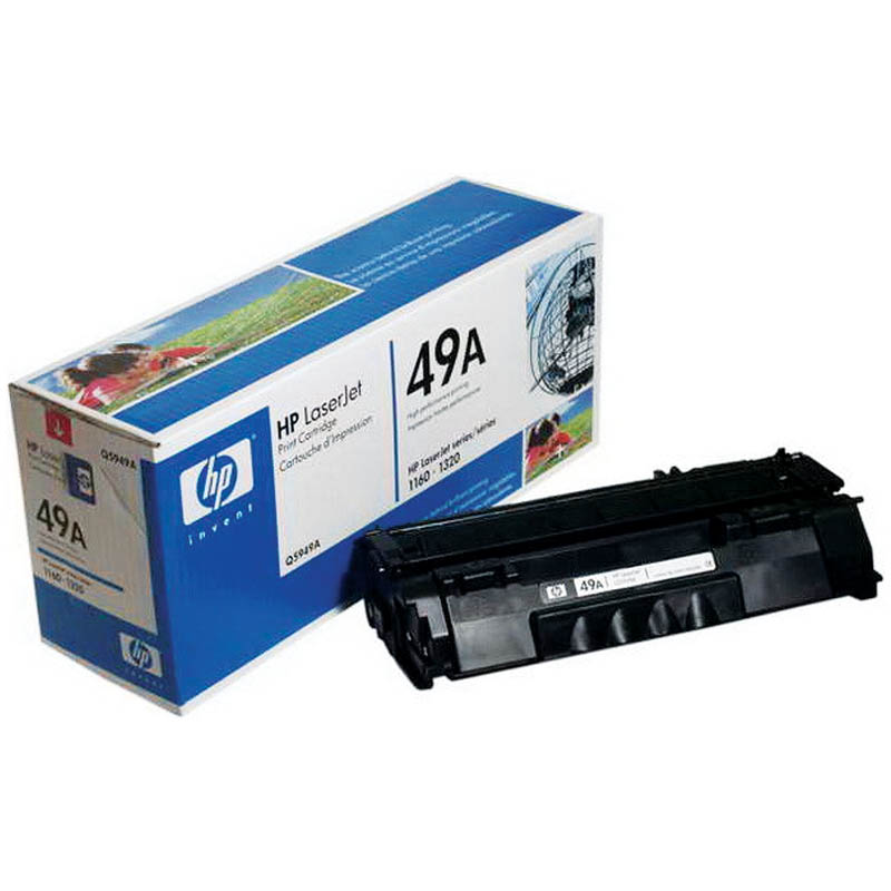 Картридж ориг. HP Q5949A (№49A) черный для LJ 1160/1320/3390/3392 (25000стр)