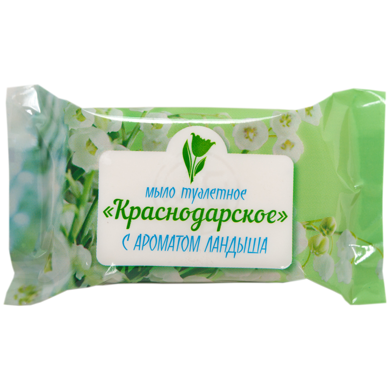 Мыло туалетное Меридиан "Краснодарское. Ландыш", 200г, флоу-пак