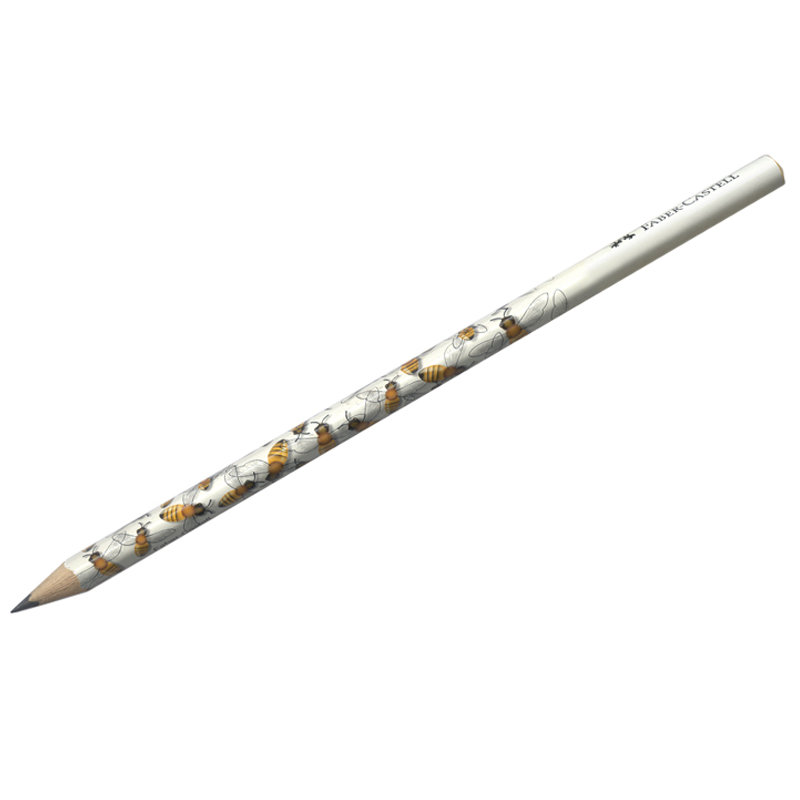 Карандаш ч/г Faber-Castell "Triangular Bee" B, трехгран., заточен.