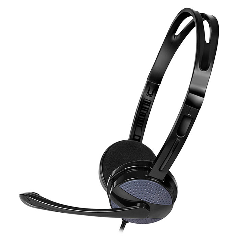 Наушники с микрофоном Sven AP-150MV (с регулятором громкости), 2,2м, черный