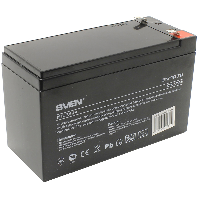 Батарея SVEN SV1272 (12V, 7.2Ah) для UPS