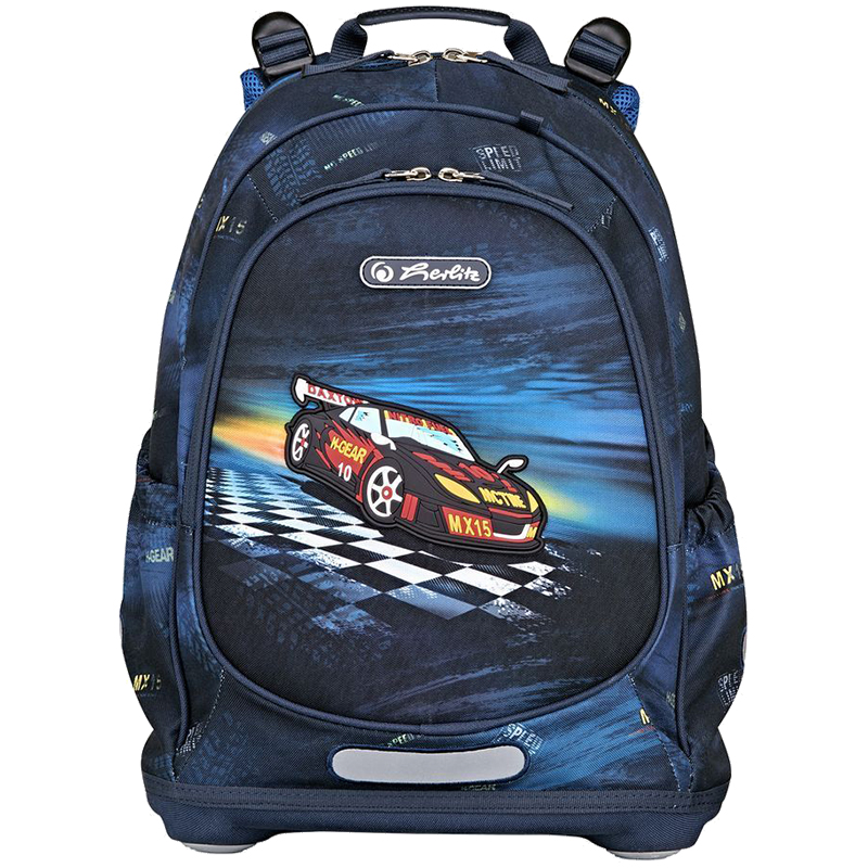 Рюкзак Herlitz Bliss "Super Racer" 30*43*18см, 1 отделение, 3 кармана, эргономичная спинка